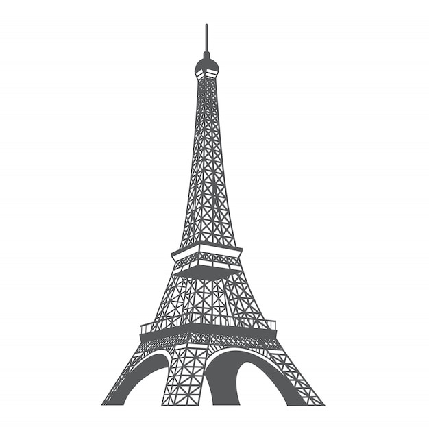 Dibujos De Torre Eiffel Paris Para Colorear Vsun