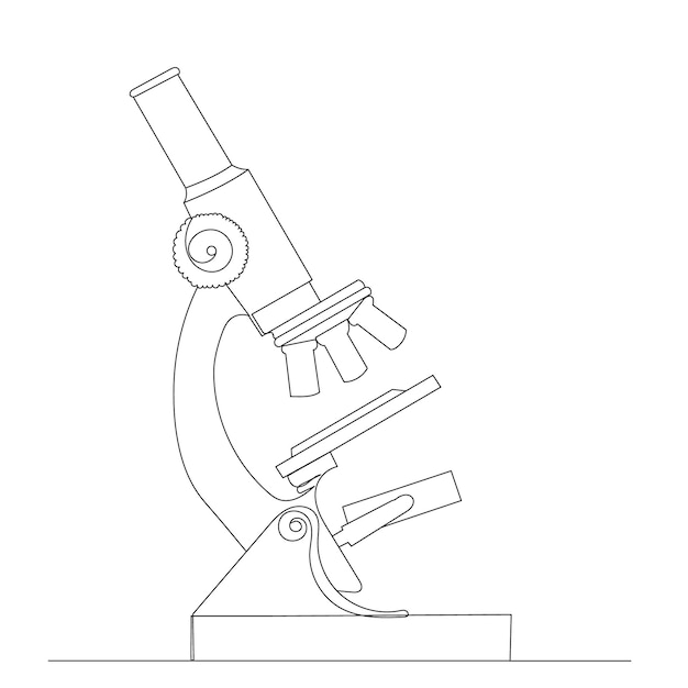 Dibujos De Microscopio Para Colorear Vsun