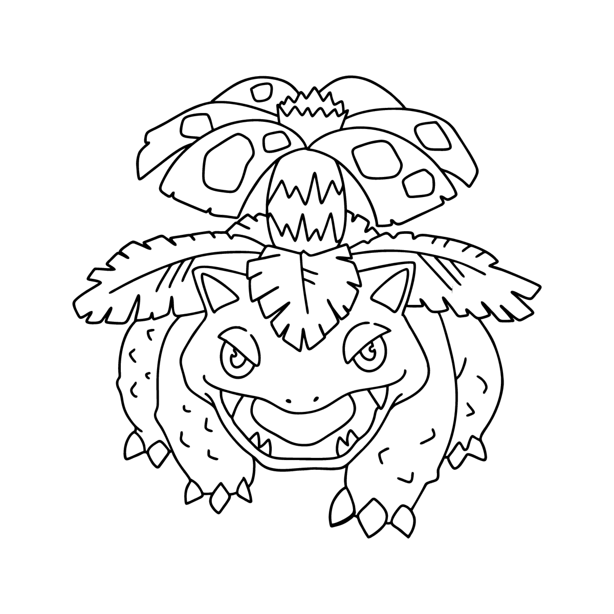 Dibujos De Venusaur Pokemon Para Colorear Vsun