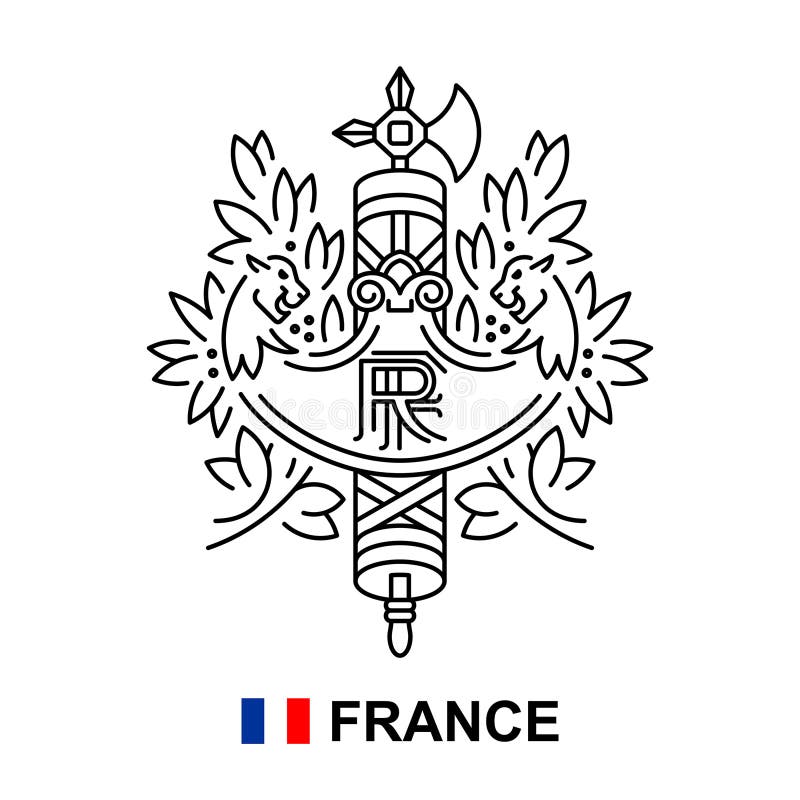 Dibujos de escudo francia para colorear | vsun