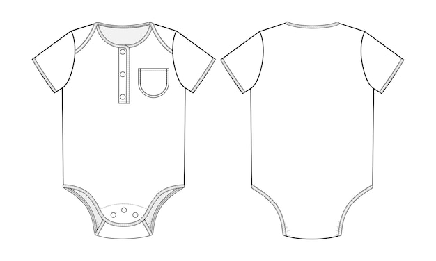 Dibujos De Body Bebe Para Colorear Vsun 