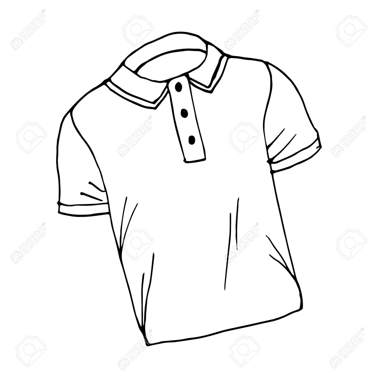 Dibujos De Camisa Para Colorear Vsun