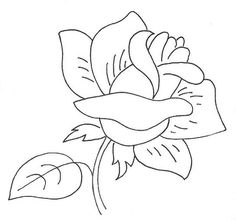 Dibujos de dibuixar rosa para colorear