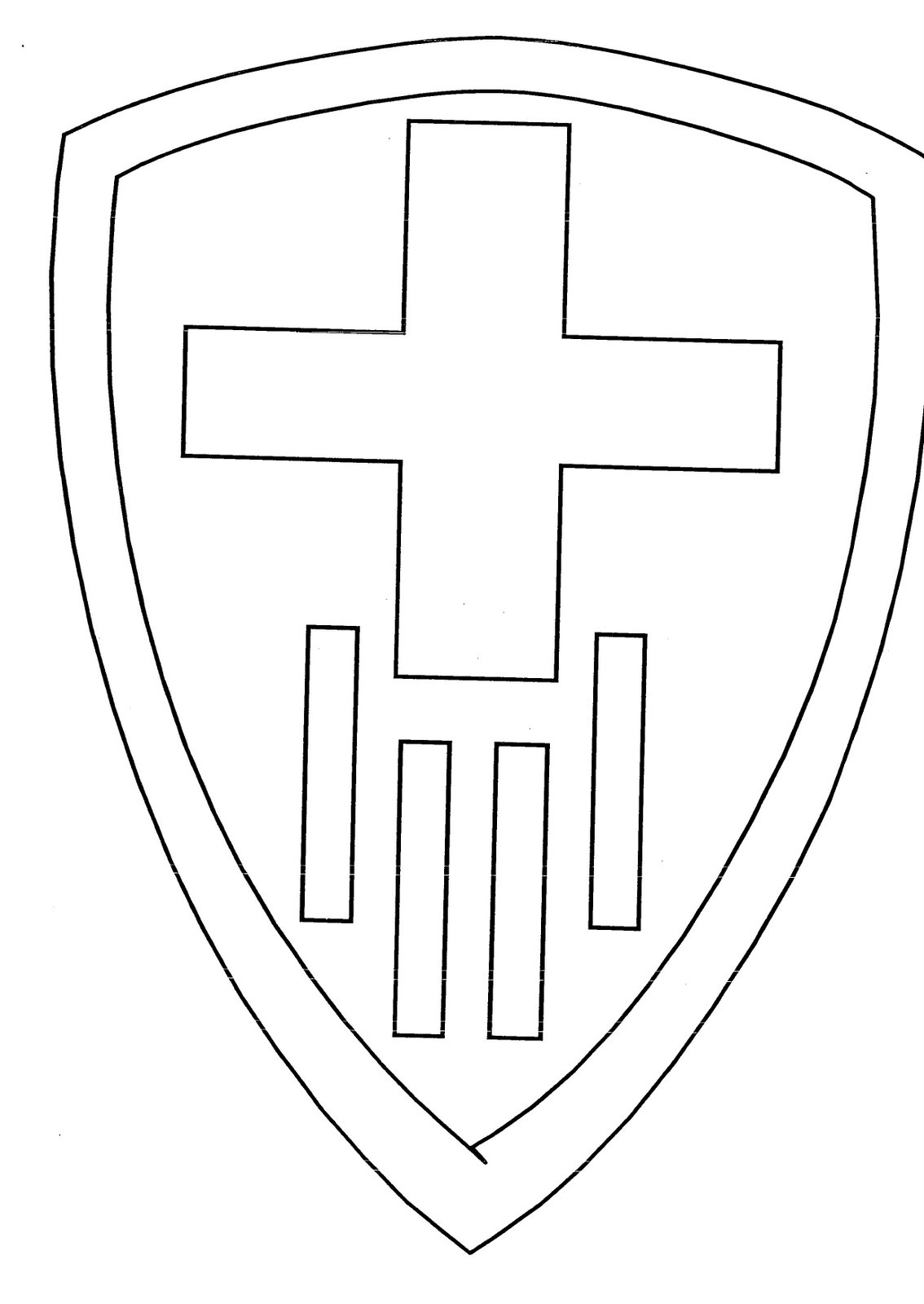 Dibujos de escudo jaume para colorear