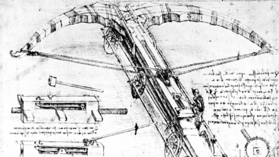 Dibujos de inventos leonardo da vinci para colorear