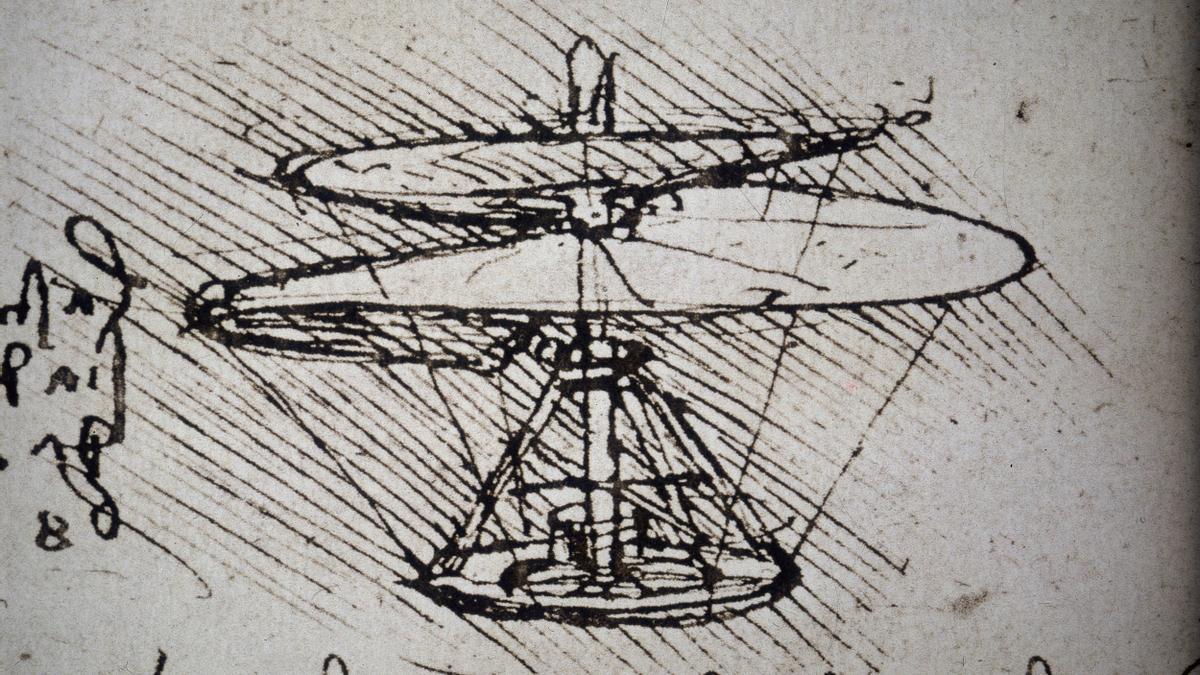 Dibujos de inventos leonardo da vinci para colorear