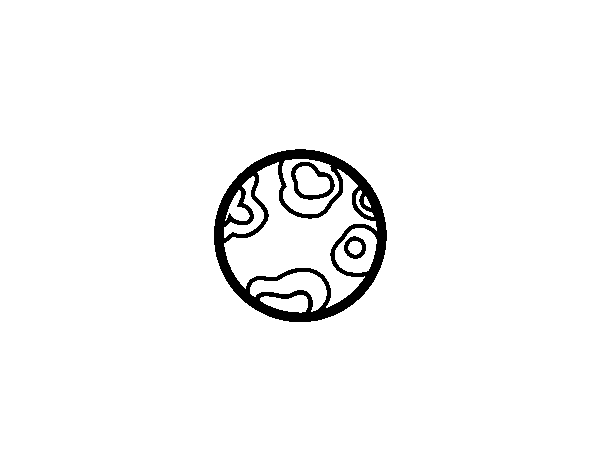 Dibujos de mercurio para colorear