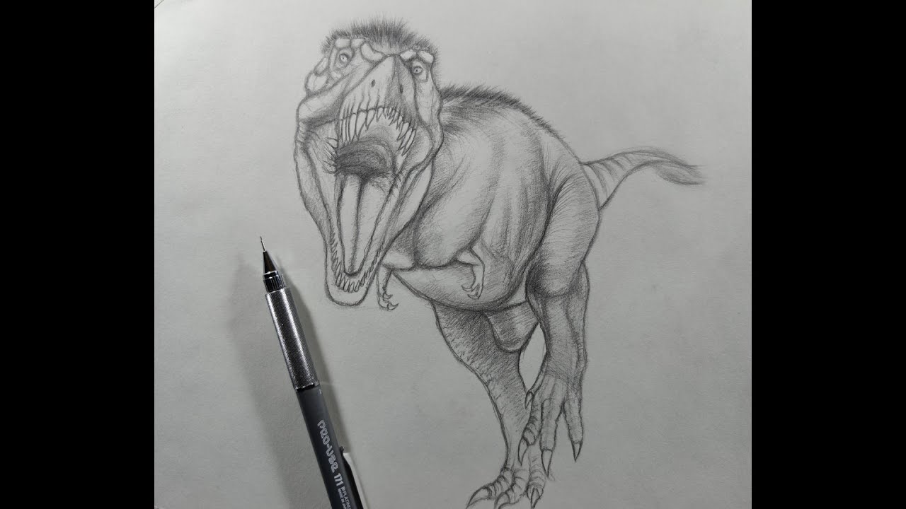 Dibujos de tiranosaurio para colorear