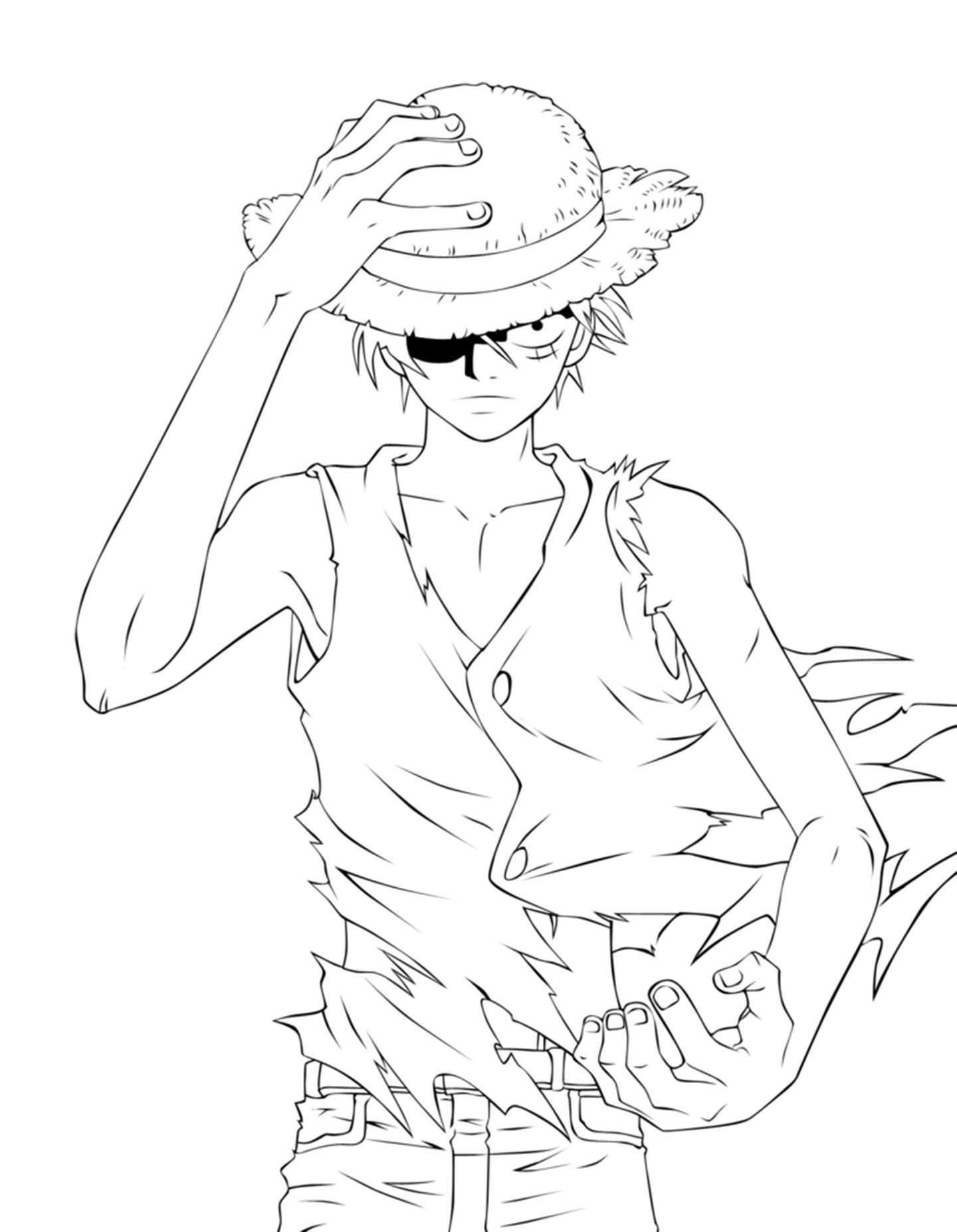 Dibujos De One Piece Para Colorear Vsun 